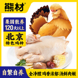 熊材 净膛北京油鸡(老母鸡)2斤 土鸡 柴鸡 走地鸡煲汤整鸡 鸡肉 生鲜