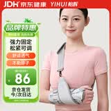 怡辉（YIHUI）手腕关节固定支具尺桡骨远端前臂骨折支架夹板护具左手(带肩带) 