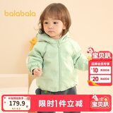 巴拉巴拉童装儿童羽绒服宝宝女童男童2025年冬季保暖外套宝宝上衣萌趣轻薄