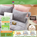 富安娜法兰绒四件套冬季防静电床品加厚床单被套单双人套件203*229cm