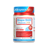 Life Space益倍适成人B420 PLUS超燃益生菌胶囊50粒/瓶澳洲进口