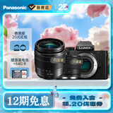 松下（Panasonic）Lumix G100D M43画幅相机 M43卡口 微单相机 无反数码相机 G100D+【12-60+25F1.7】双白盒套装