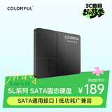 七彩虹（Colorful）128GB SSD固态硬盘 SATA3.0接口 SL300系列 电脑升级配件
