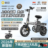 新日（Sunra）新国标折叠电动自行车铝合金代驾电动车锂电池助力电瓶车超长续航迷你小型男女士代步 豪华16减震/A品电芯/20A/60km