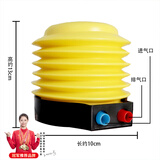 泳乐宝 简易迷你便携脚踩泵 充气船床游泳圈水池塑料玩具充气工具打气筒
