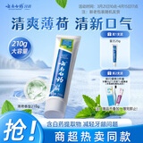 云南白药【采销推荐】经典薄荷护龈牙膏 改善牙龈问题 祛牙垢清新口气210g