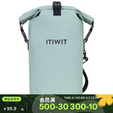 迪卡侬（DECATHLON）游泳包健身包大容量【10L】豆沙绿-斜挎4018927