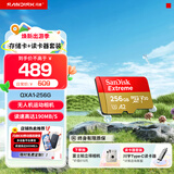 闪迪内存卡存储tf卡运动相机卡高速gopro相机无人机内存卡MicroSD卡u3/v30 256G+Type-C双接口读卡器价值14.9元