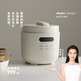 olayks立时 电压力锅 圆满高压锅 家用全自动高压电饭煲快煮智能预约不粘压力锅电压煲电高压锅5L 4-6人