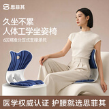 思菲其护腰坐垫久坐神器护腰靠背垫椅子坐垫沙发垫人体工学坐姿椅礼物