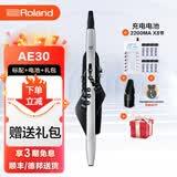 罗兰电吹管AE20旗舰款电萨克斯AE30自带音源电子管乐老年大学推荐款 AE30电吹管+充电电池+备用吹嘴+全套配件
