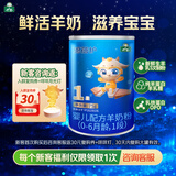 御宝恩蓓护婴儿羊奶粉新生儿奶粉生羊乳A2乳铁蛋白OPO益生菌小分子 1段 0-6个月小罐试用装 75g 1件