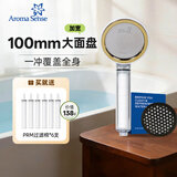 Aroma Sense过滤手持花洒喷头增压沐浴花洒韩国进口活性碳除氯净水过滤 PRC透明标配+碳盒