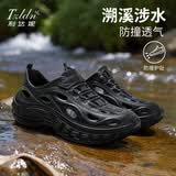 利达妮（TZLDN）洞洞鞋男款夏季外穿防臭防滑全包开车不累脚沙滩溯溪涉水凉鞋男士