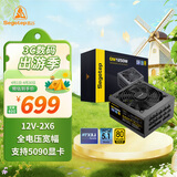 鑫谷（segotep）GM1250W ATX3.1金牌全模组电源（12V-2X6支持5080/5090显卡/全电压宽幅/台式电脑游戏主机箱电源）
