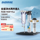 爱惠浦（Everpure）全屋厨房过滤用水 净水两件套A（前置过滤器P40B+EF-900P Plus净水器）