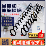 跃驹全自动电动伸缩楼梯家用隐形钛镁合金遥控隐藏隐蔽升降拉伸阁楼梯 （全自动）钛镁铝合金 洞口尺寸   宽70*长90