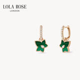 LOLA ROSE罗拉玫瑰常青藤耳钉耳环耳饰女气质生日礼物送女友