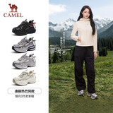 骆驼（CAMEL）【迪丽热巴同款】银月3代老爹鞋女户外休闲鞋 L26S283125 银色 37