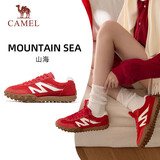骆驼（CAMEL）山海|运动鞋女款秋季新品女鞋休闲百搭板鞋复古经典薄底德训鞋子