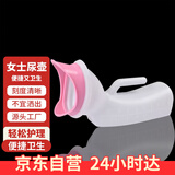 贝舒元 尿壶女士女用夜壶接尿器车载家用小便器手提便携硅胶软口款透明