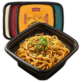 蔡林记武汉热干面免煮速食早餐方便面拌面四种口味组合装255g*4盒