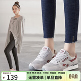 ZHR休闲鞋女精选牛皮舒适百搭女鞋 经典INS潮拼色运动鞋女 韩版时尚轻便透气鞋子女 AK60 米灰色 38