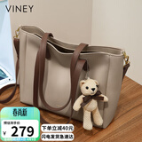 viney牛皮包包女包大容量托特包轻奢斜挎单肩包生日礼物品牌送女友老婆