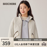 斯凯奇（Skechers）外套女款装新品2026年保暖棉服短款上衣L425W077
