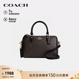 蔻驰（COACH）【品牌直供】女士ROWAN中号单肩手提包波士顿包礼物