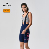 VALORE AOE新月骑行服背带短裤公路自行车夏季双箭头坐垫减震女士新款多巴胺 新月深蓝女款背带短裤 S