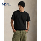 Polo Ralph Lauren 拉夫劳伦 男装 经典版平纹针织圆领棉T恤RL13450 001-黑色 2XL