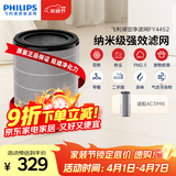 飞利浦（PHILIPS）空气净化器滤网滤芯官方正品FY4452/00 适用于飞利浦空气净化器AC3998/KJ580F-D16【配件】礼品