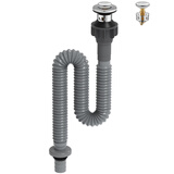 科固（KEGOO）洗手盆下水管面盆弹跳下水器套装 洗脸盆浴室柜台盆排水去水K5059