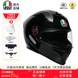 AGV K5S摩托车双镜片头盔机车跑盔男女骑行全盔四季通用安全帽3C BLACK XL（适合60-63头围）