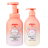贝亲（Pigeon）儿童泡泡洗发水300ml+儿童净护沐浴露300ml