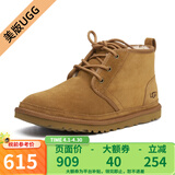 UGG美版秋冬男女经典靴纽姆系列绑带休闲温暖迷你靴3236/1094269 3236男款-栗子棕色 40