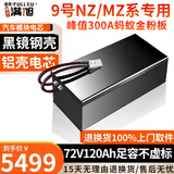 BRIFULLXU电动车电池大容量锂电池60v外卖三轮车磷酸铁锂电动摩托车专用款 72v120ah-NZ/MZ系【15a可调充】 【汽车模块大单体】