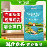 稻花翁南方优质大米好吃大米籼米湖北特色长粒大米当季新米 【口感劲道】田园香米20斤