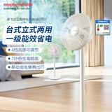 摩飞电器（Morphyrichards）电风扇台立两用便携落地扇 家用直流变频一级能效风扇 静柔音摇头风扇 双模式供电落地电扇 MR3703