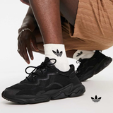 阿迪达斯（adidas）Ozweego三叶草黑武士运动网面复古低帮老爹鞋男女款EE6999黑色43