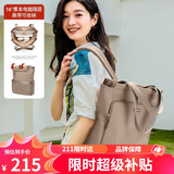 高尔夫（GOLF）双肩背包女16英寸笔记本电脑包手提单肩托特包大容量学生旅行书包