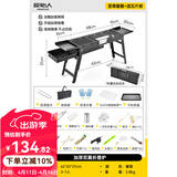 原始人烧烤架户外烧烤炉家用碳烤炉3-7人便携式木炭烧烤架子 升级加厚双翼【食品级304烤网】18件套+5斤炭+煎盘