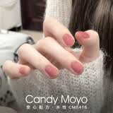 CandyMoyo健康0毒水性指甲油美甲持久显白不可撕拉无需照灯CMS416 纯欲梅