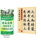 墨点字帖 赵孟頫胆巴碑毛笔字帖书法爱好者毛笔小楷正楷楷书练字毛笔字帖成人初学者碑帖临摹赵孟頫胆巴碑繁体字赵体楷书字帖毛笔