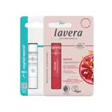 Lavera德国拉薇进口天然有机润唇膏lip balm保湿男女士孕妇可用 4.5g 红石榴+零敏感
