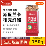 原起点进口椰砖种菜种花椰土壤无菌低盐营养土大块乌龟冬眠椰糠砖种植土 【500g】免洗椰砖1块