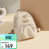 高尔夫（GOLF）双肩包女轻便小背包学院风书包IPAD电脑包时尚包包女包通勤旅行包