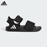 阿迪达斯（adidas）26年夏季新款儿童露趾凉鞋男女小大童魔术贴运动休闲沙滩鞋HQ0114