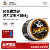 SUAVECITO骷髅头发油发蜡男强力定型复古背头油头发泥啫喱膏发型油头膏发胶 【热卖经典款】古龙发油113g